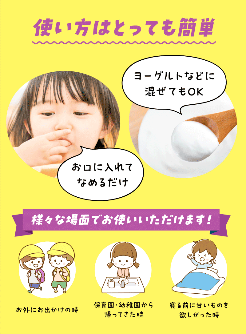使い方はとっても簡単